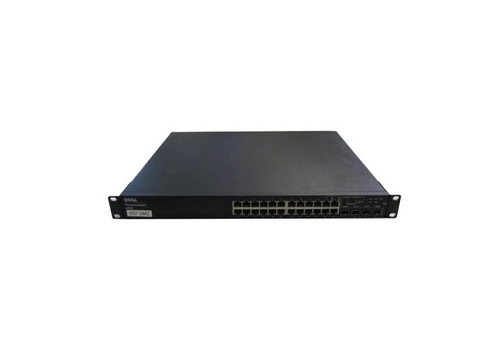 0Y3549 - Dell PowerConnect 6224 24-Ports 10/100/1000BASE-T + 4 x shared SFP GbE Managed Switch