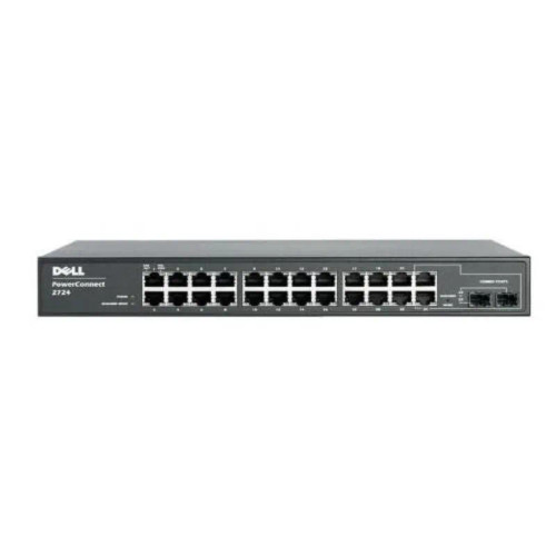 0YJ297 - Dell 24-Port Gigabit 2-Port SFP Layer 3 Network Switch