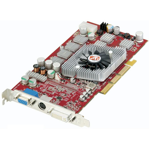 100-435003 - ATI Radeon 9800 Pro 128MB 256-Bit DDR AGP 8x VGA/ S-Video/ DVI/ Video Graphics Card