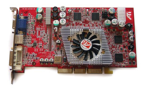 102A0750400 ATI Radeon 9800 Pro 128MB DVI/ VGA/ S-Video Out/ AGP Video Graphics Card