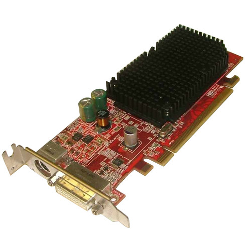 102-A771B - ATI 128MB PCI Express DVI S-Video Low Profile Graphics Card