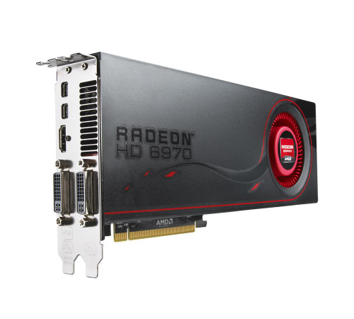 102-C20001-10 ATI Radeon HD 6970 2GB GDDR5 256-Bit PCI Express 2.1 x16 Dual DVI/ Dual Mini DisplyPort/ HDMI Video Graphics Card