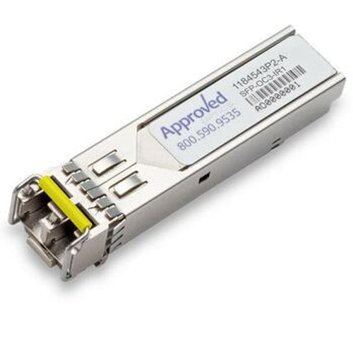 1184543P2 - Adtran 155Mbps 100Base-LX OC-3/STM-1 IR-1 Single-mode Fiber 10km 1310nm Duplex LC Connector SFP Transceiver Module