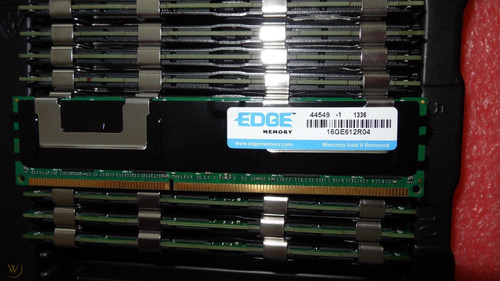 16GE612R04 - Dell 16GB PC3-10600 DDR3-1333MHz ECC Registered CL9 240-Pin DIMM 1.35V Low Voltage Quad Rank Memory Module