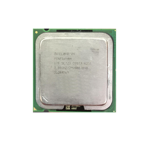 221-9130 Dell 3.80GHz 800MHz FSB 2MB L2 Cache with HT Technology Intel Pentium 4 670 Processor Upgrade for Precision WorkStation 380 CMT