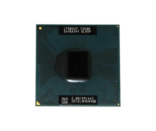 222-1160 Dell 2.00GHz 667MHz FSB 2MB L2 Cache Intel Core Duo T2500 Dual-Core Processor Upgrade