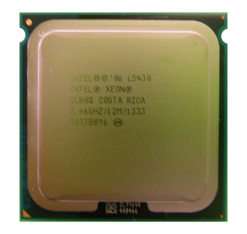 224-2950 Dell 2.66GHz 1333MHz FSB 12MB L2 Cache Intel Xeon L5430 Quad Core Processor Upgrade