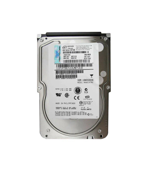 IBM 26K5153 146.8GB 10000RPM Ultra320 SCSI 3.5HDD Hot Swappable