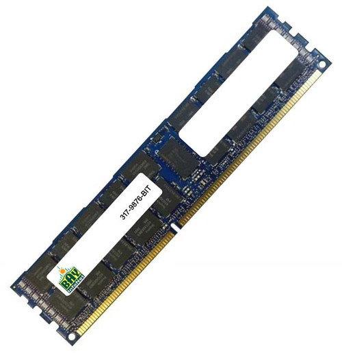 317-9876 - Dell 16GB PC3-12800 DDR3-1600MHz ECC Registered CL11 240-Pin DIMM 1.35V Low Voltage Dual Rank Memory Module