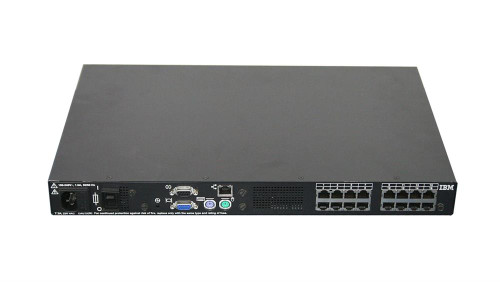32P1651 - IBM 16-Port RJ-45 VGA DB-9 KVM Over IP Switch