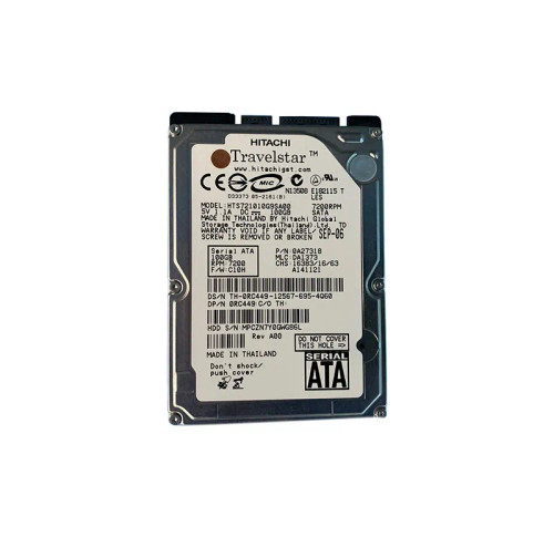 0RC449 - Dell 100GB 7200RPM SATA 1.5Gb/s 2.5" HDD