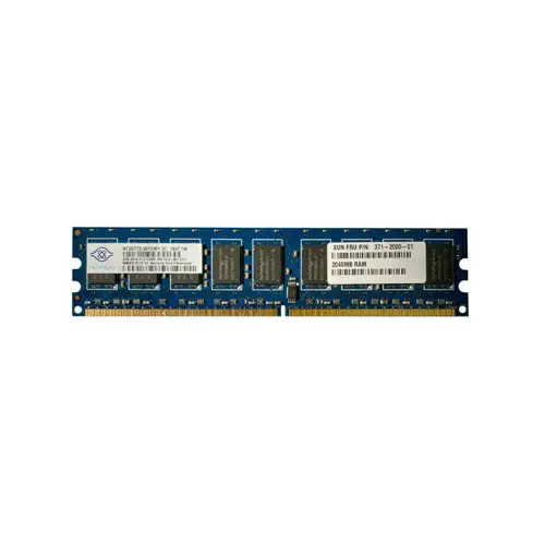 371-2000-01 - SUN 2GB PC2-5300 DDR2-667MHz ECC Unbuffered 240-Pin DIMM