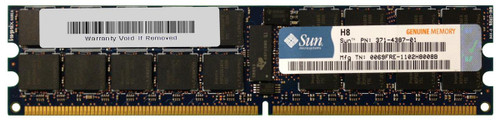 371-4387-01 - Sun 8GB PC2-5300 DDR2-667MHz ECC Registered CL5 240-Pin DIMM Dual Rank Memory Module