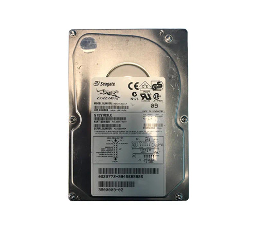 390-0009 - SUN 9.1GB 10000RPM Ultra2 SCSI 3.5" HDD