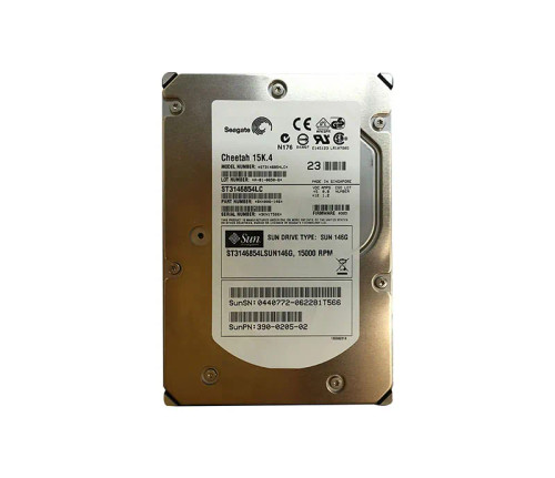 390-0205 - SUN 146GB 15000RPM Ultra-320 SCSI 3.5" HDD