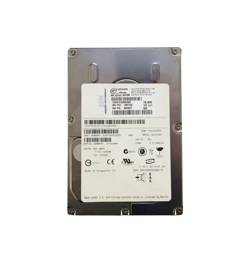 39R7340 - IBM 73.4GB 10000RPM SAS 6Gb/s 3.5" HDD