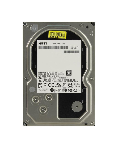 0S04005 - HGST 4TB 7200RPM SATA 6Gb/s 128MB 3.5" HDD