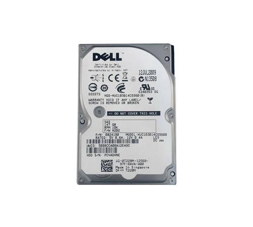 0T228M - Dell 146GB 10K RPM SAS 3Gb/s 2.5" HDD
