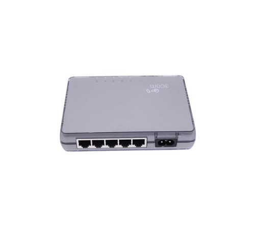 3CFSU05 - 3Com 5-Port 10/100Mbps Auto Speed Sensing Fast Ethernet Switch