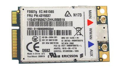 43Y6537 - IBM F3507g Wireless WAN Card