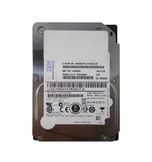 IBM 44V6845 146.8GB 15000RPM SAS 6Gbps 2.5Internal Hard Drive