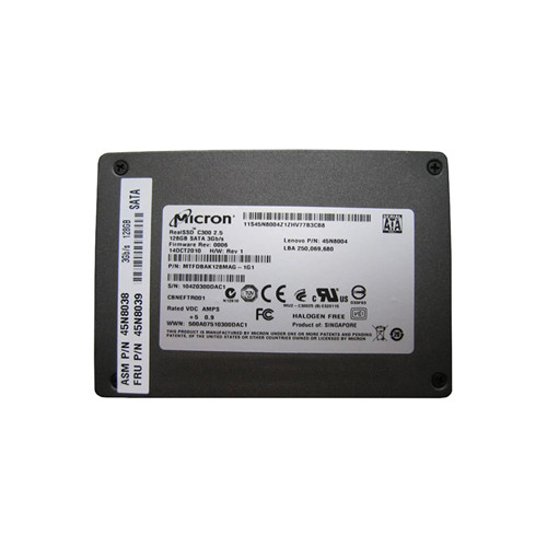 45N8039 - Lenovo 128GB SATA 3Gb/s 2.5" SSD