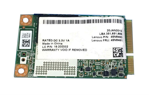 45N8461 - Lenovo 180GB MLC SATA 6Gbps mSATA SSD