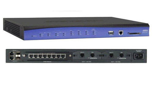 4700630G2#120 - Adtran 3 Port 7 Slot Rack-mountable Access Router