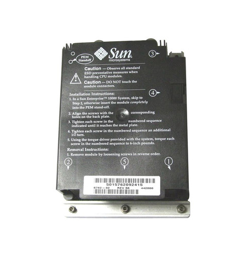 501-5762 - Sun 400MHz 8MB Cache UltraSPARC II CPU Module