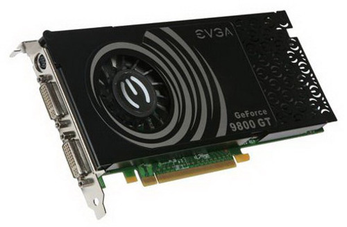 512-P3-N977-TR EVGA GeForce 9800 GT SuperClocked Edition 512MB GDDR3 256-bit HDCP Ready SLI Supported PCI Express 2.0 x16 Video Graphics Card