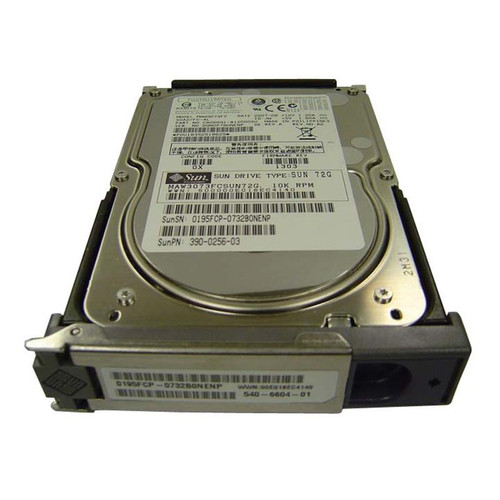 540-6604 - Sun 73GB 10000RPM Fibre Channel 2Gbps 8MB Cache 3.5-inch Internal Hard Drive with Bracket for Fire Server V880