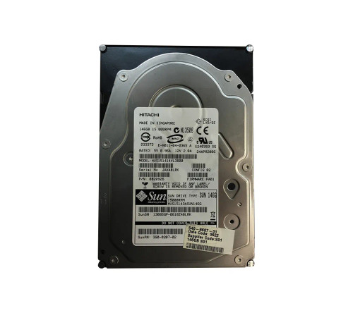 540-6607-01 - SUN 146GB 15000RPM Ultra-320 SCSI 3.5" HDD