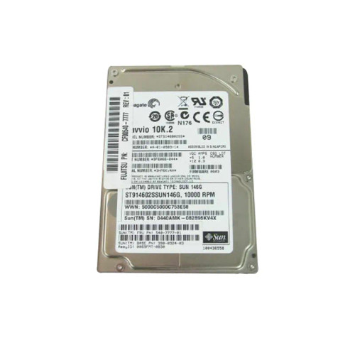 540-7777 - SUN 146GB 10K SAS 2.5" Hot Swap HDD