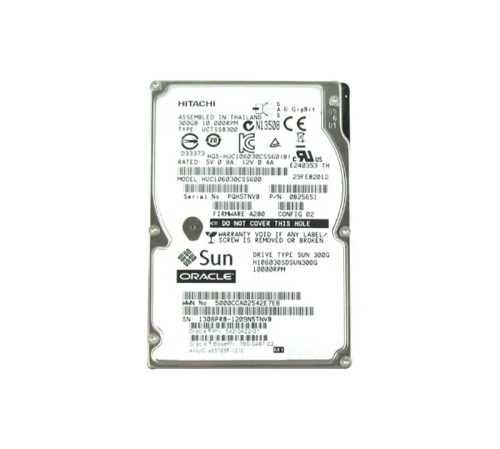 542-0422 - SUN 300GB 10000RPM SAS 6Gb/s 2.5" HDD