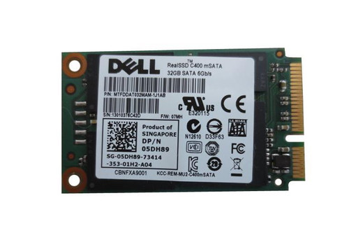 5DH89 - Dell 32GB SATA 6Gb/s mSATA 1.8" SSD