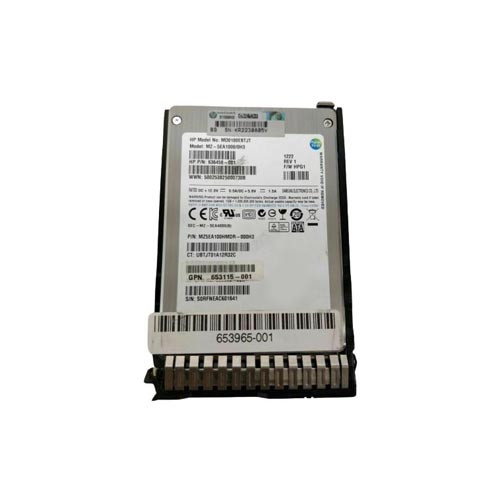 636458-001 - HP 100GB SATA 3Gb/s 2.5" MLC SSD