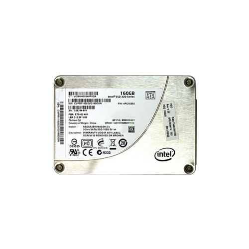 652185-001 - HP 160GB SATA 3Gb/s 2.5" MLC SSD