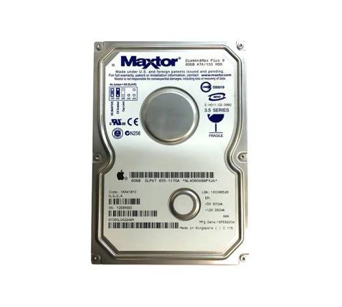 655-1170A - Apple 80GB 7200RPM IDE ATA-133 3.5" HDD