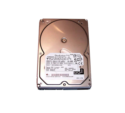 655-1172A - Apple 400GB 7200RPM SATA 3.5" HDD