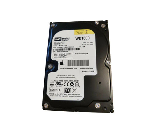 655-1257A - Apple 160GB 7200RPM SATA 3.5" HDD