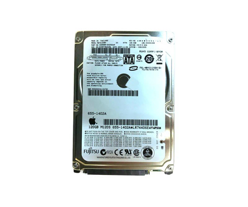 655-1402A - Apple 120GB 5400RPM SATA 8MB 2.5" HDD