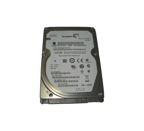 655-1569A - Apple 160GB 5400RPM SATA 3Gb/s 2.5" HDD