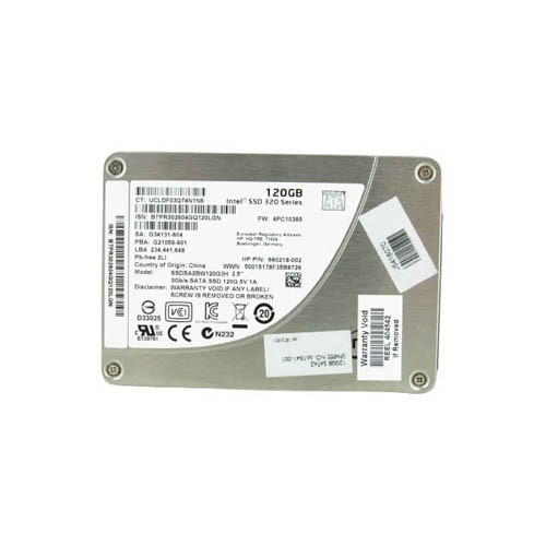 660218-002 - HP 120GB SATA 3Gb/s 2.5" SSD