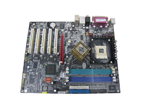 6728-100 - MSI NEO2-PS Socket Intel 865PE Chipset Intel Pentium 4/ Pentium 4 Extreme Edition Processors Support DDR 4x DIMM 2x SATA 1.50Gb/s ATX Motherboard