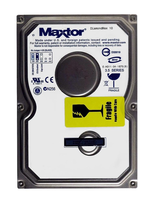 6B200R0 Maxtor DiamondMax 10 200GB 7200RPM ATA-133 16MB Cache 3.5-inch Internal Hard Drive