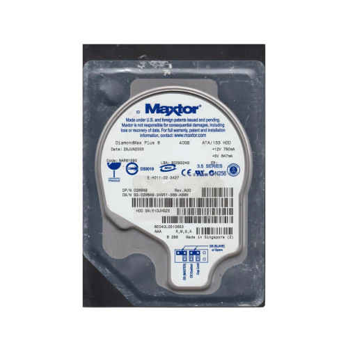 Maxtor 6E040L0 Reliable Desktop Hard Drive by Top Picks