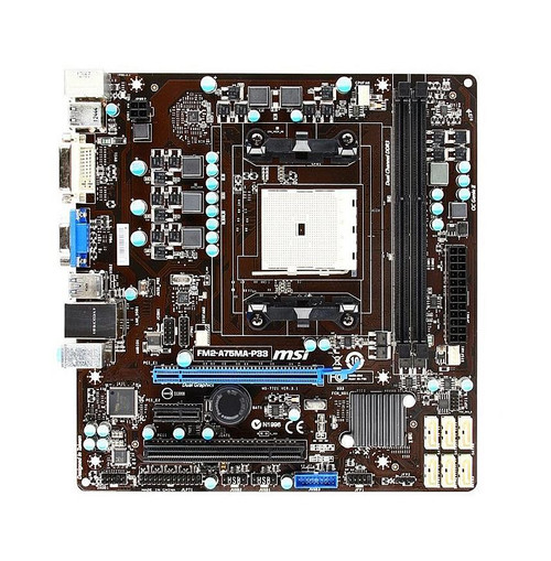 7721-021R - MSI Socket FM2 A75 DDR3 Micro-ATX Motherboard