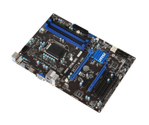 7758-040R/BU1 - MSI Socket LGA 1155 Intel Z77 Chipset DDR3 4x DIMM 4x SATA 3.0Gb/s ATX Motherboard