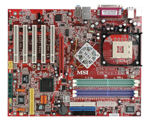 865PENEO2P - MSI Socket 478 Intel 865PE ICH5 Motherboard