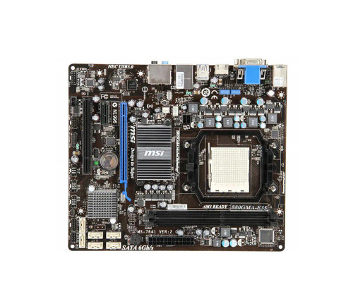 880GMA-E35 - MSI AM3 Micro-ATX DDR3 16GB USB 3.0 Motherboard